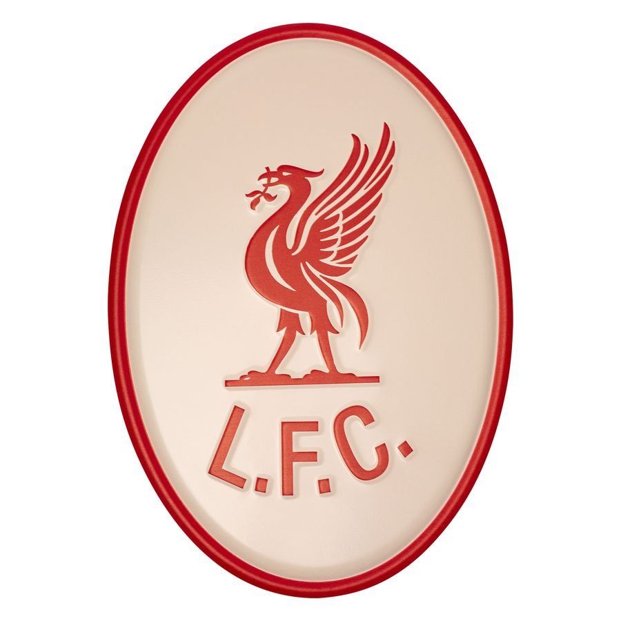 Liverpool Vintage Sign Metal - White/Red - Men's-SoccerKits Hub | Buy Soccer Jerseys Online